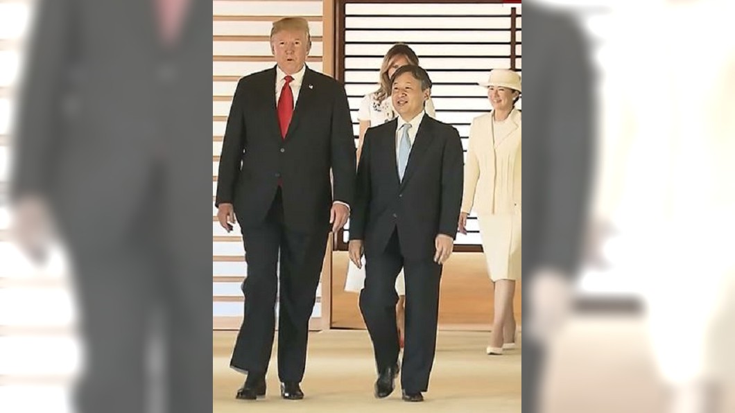 日本令和第一位國賓　德仁天皇與川普相見歡
