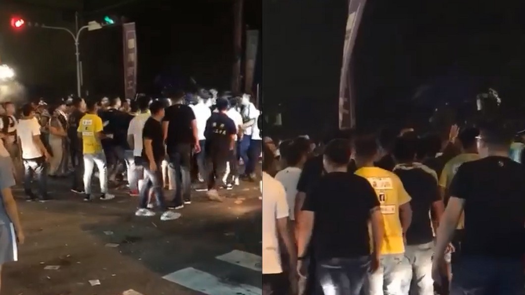 不滿前面陣頭表演太久 台中廟會爆推擠衝突