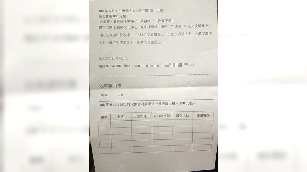 事後查詢旅行社業者，他們表示目前的確有這項活動行程。(圖／翻攝自PTT)