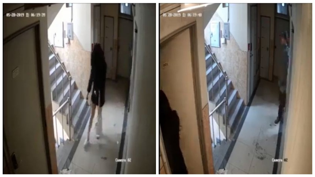 晚1秒就出事!醉女返家遭尾隨 噁男伸手擋門狂按密碼鎖