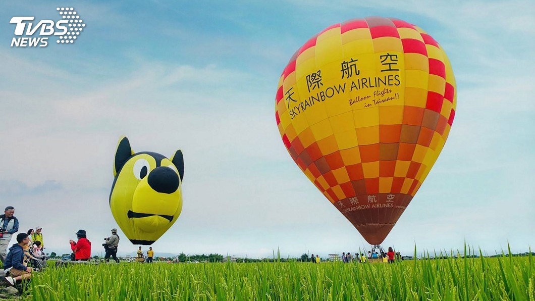 升空賞稻浪！　宜蘭冬山熱氣球嘉年華6/8登場