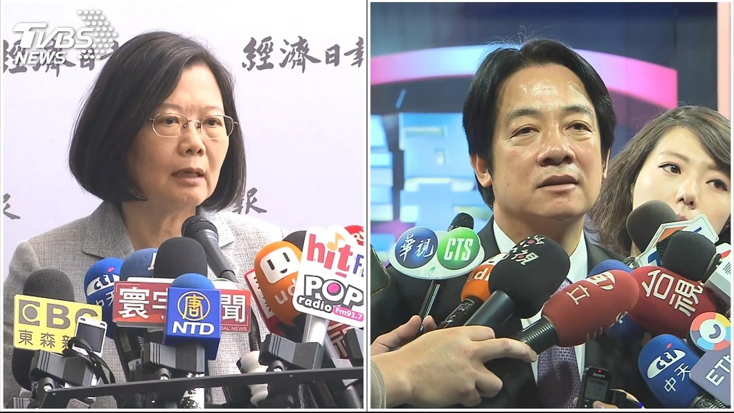 蔡英文總統初選勝出 國民黨:比賴清德好打