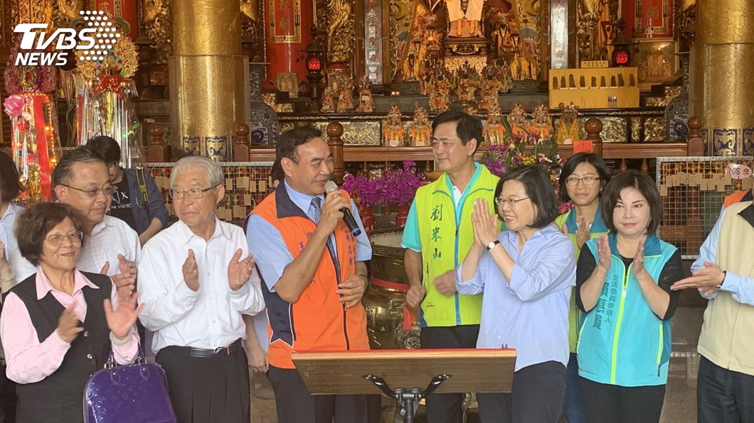 台南參拜宮廟　蔡總統：應給宗教足夠自主空間