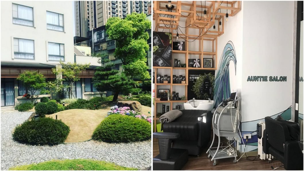 楊千霈選擇的月子中心不只有庭園景觀,還有按摩、頭髮SPA等其他服務。圖/經紀人提供