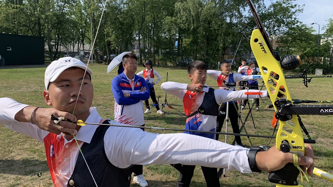 中華射箭隊衝刺世錦賽 目標取得滿額奧運門票