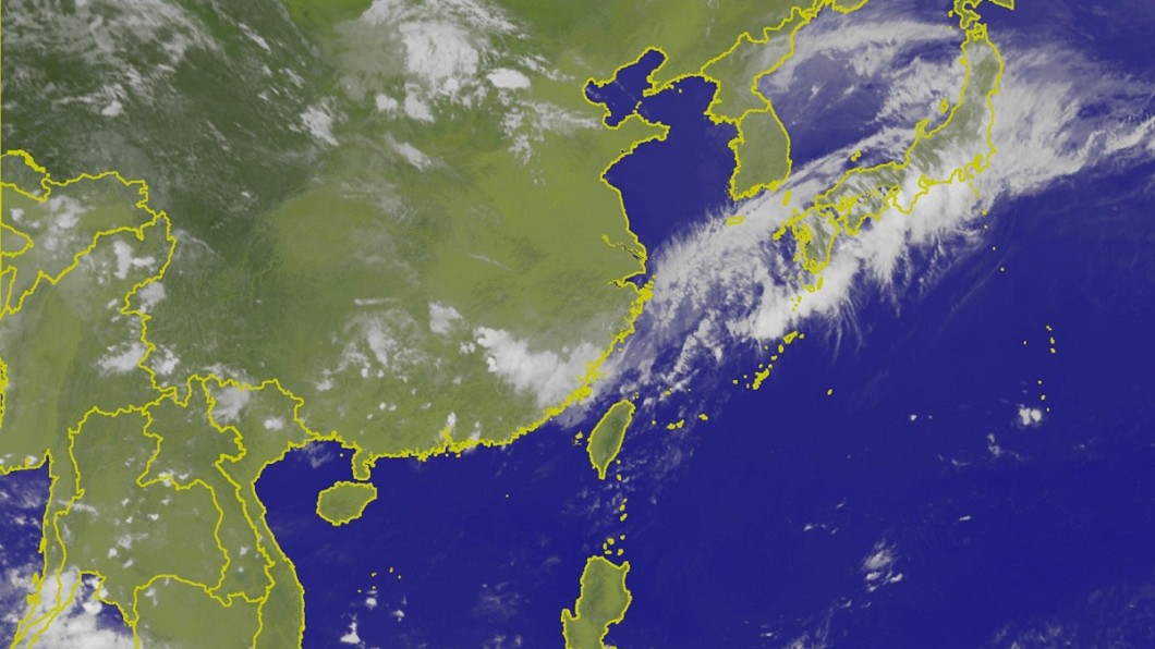 端午連假過後,將會有一道梅雨鋒面通過台灣。圖/中央氣象局