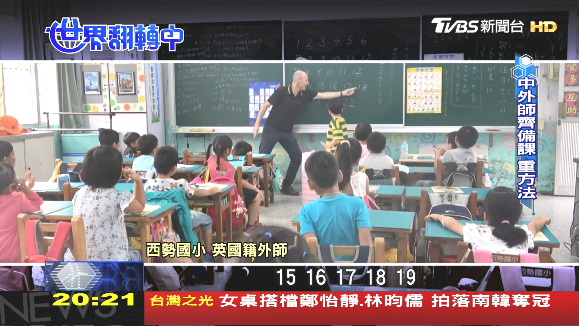 免補習! 小學生溜英文全靠學校老師教