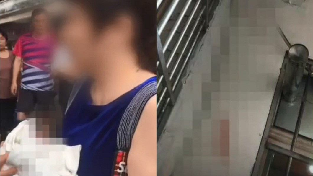 未婚媽媽獨自產嬰 剪斷臍帶…從3樓丟下去