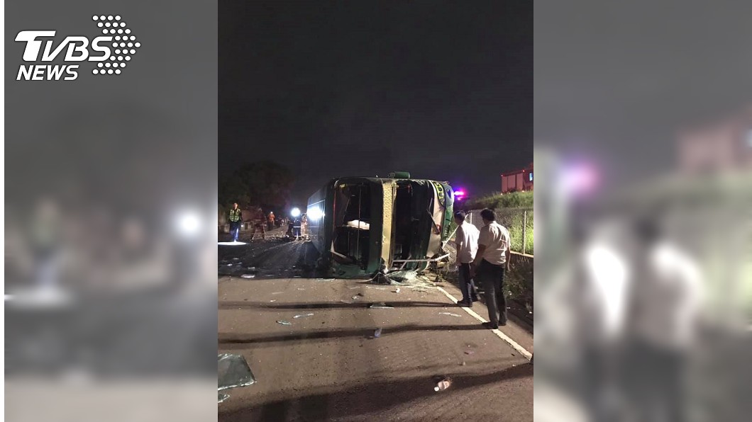 阿羅哈客運車禍 郭姓司機被帶出醫院作筆錄