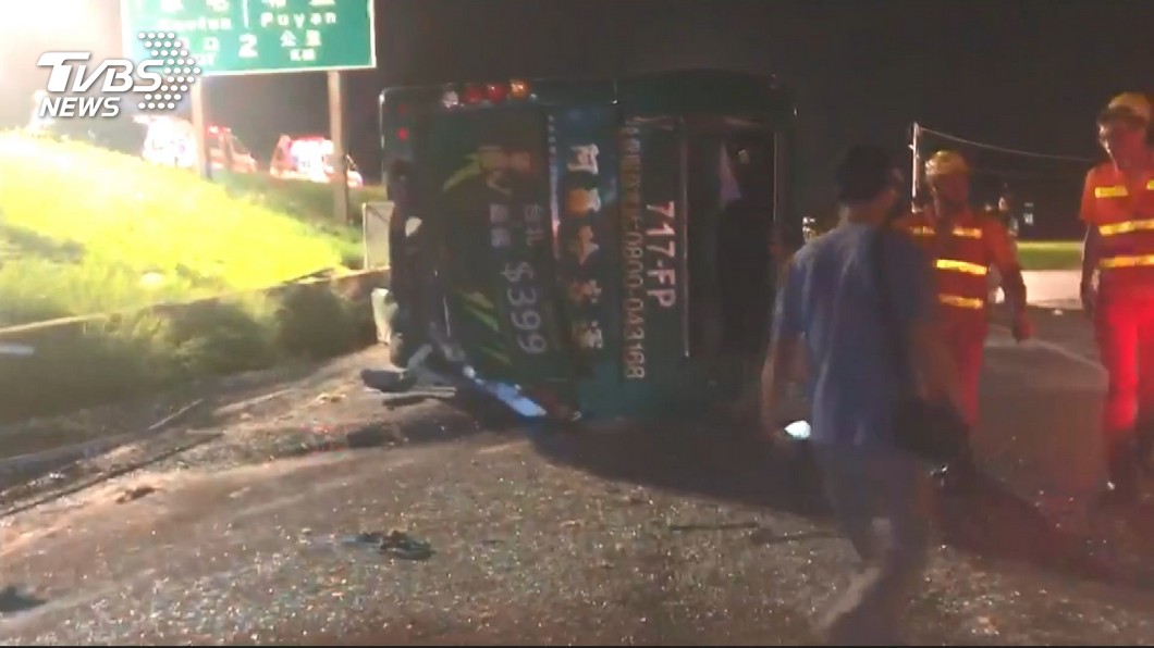 阿羅哈客運車禍 司機疑疲勞駕駛20萬交保