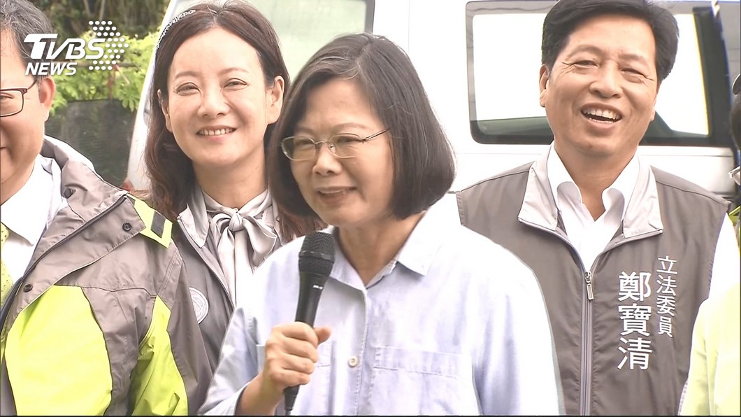 桃園視察防災作業 蔡總統:國政仍是優先項目