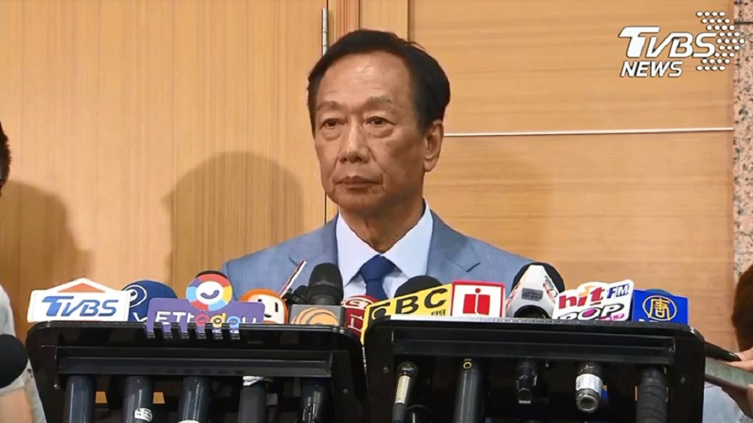 國民黨初選不納手機民調 郭台銘:遺憾!