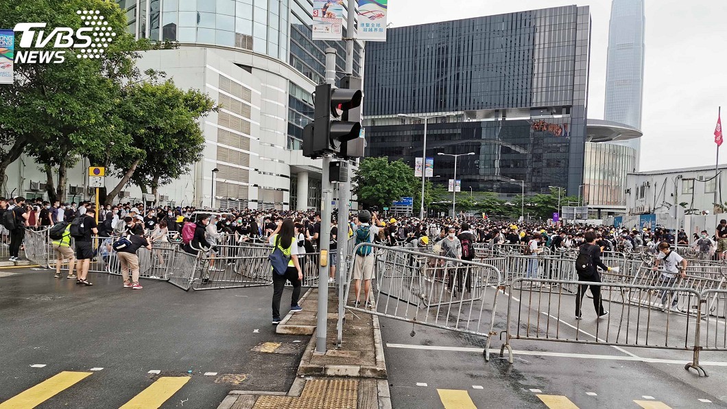 反送中占領 示威人士:目標阻止逃犯條例二讀