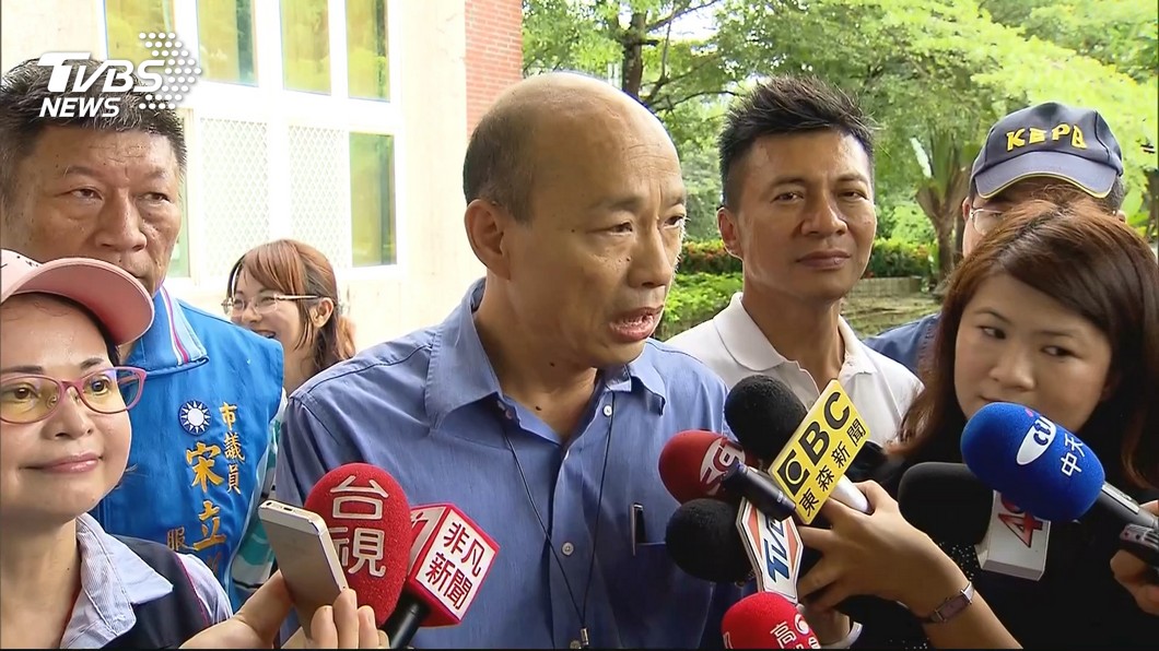 罷免高市長連署3個月破10萬人 韓國瑜這樣說