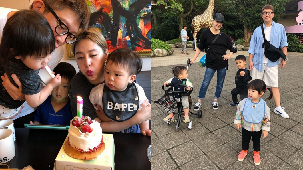 曾經歷感情挫折的黃小柔，最終找到真命天子，共組幸福家庭。圖／翻攝自 黃小柔 臉書