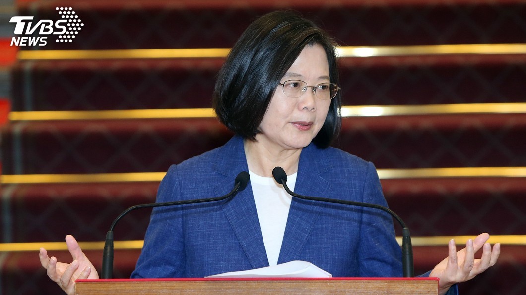 蔡總統:台灣第2季經濟成長 勇奪亞洲4小龍之冠