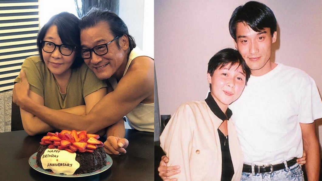 梁家輝與老婆江嘉年結婚多年，感情依然甜蜜。（圖／翻攝自微博）