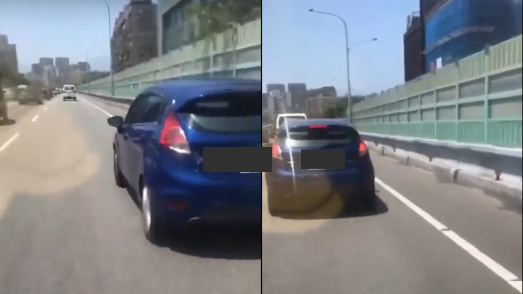 到底想怎麼開?三寶挑戰高速公路 網友怒噴:腳抽筋嗎