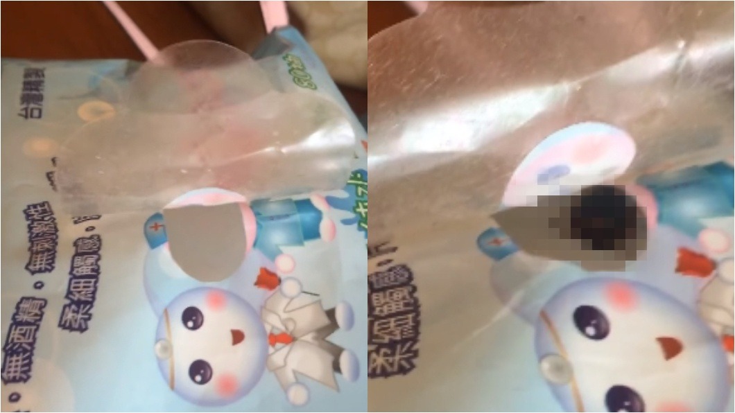 嚇!她用濕紙巾擦臉…聞到怪味 一看驚見「牠」秒崩潰
