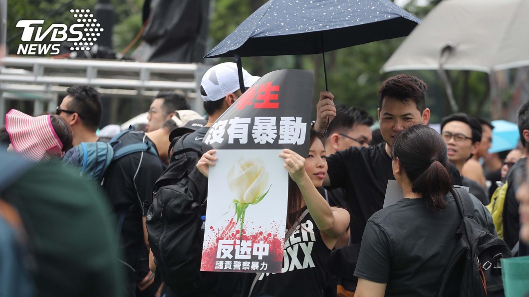 香港反送中爆人潮　民陣估：103萬人參加