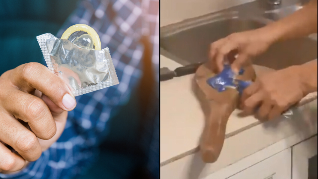 看19歲兒錢包驚見4保險套! 母崩潰拿菜刀「剁爛」
