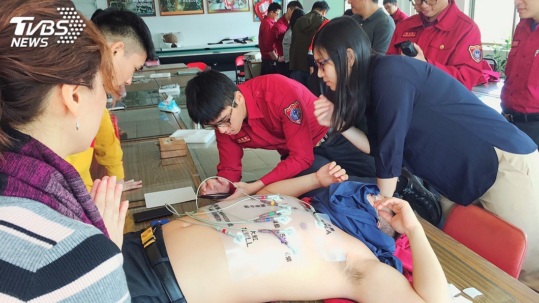 騎士突胸悶冒冷汗 119心電圖檢查救命