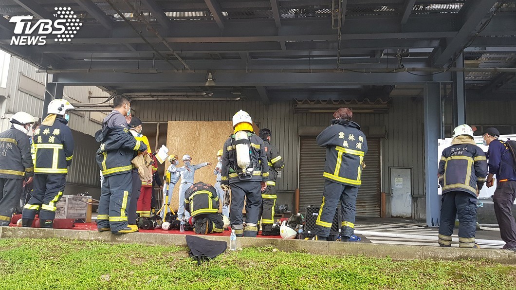 斗六台日古河銅箔公司第2廠火警 疑電線走火