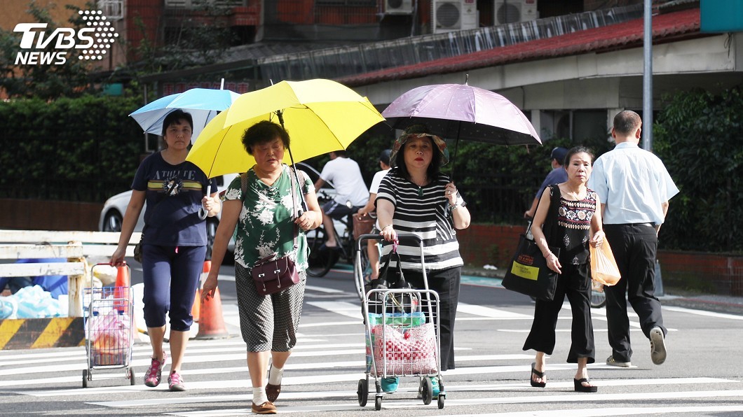 好熱!高溫燈號增至雙北等8縣市 午後多處逾36度
