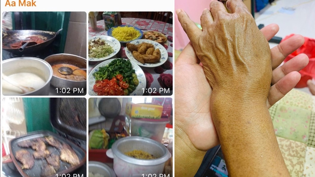 母忍手骨折煮團圓飯 等到晚上10點...親戚沒一個來