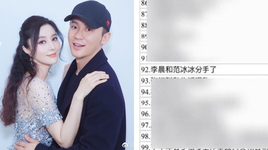算中冰晨戀告吹!神預測娛樂圈大事 「神秘文件」引瘋傳