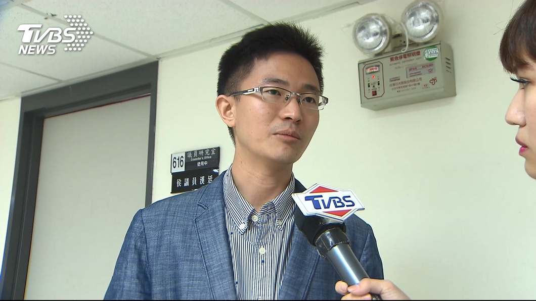 新黨市議員侯漢廷。(圖/TVBS資料畫面)