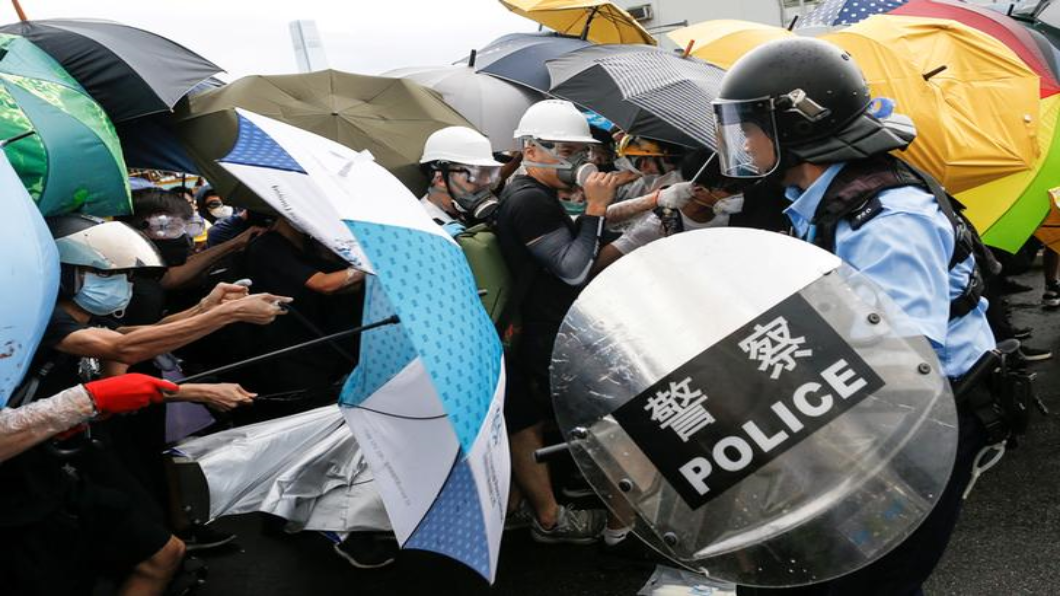 七一攻佔立法會 議事大樓毀損 列紅色警示