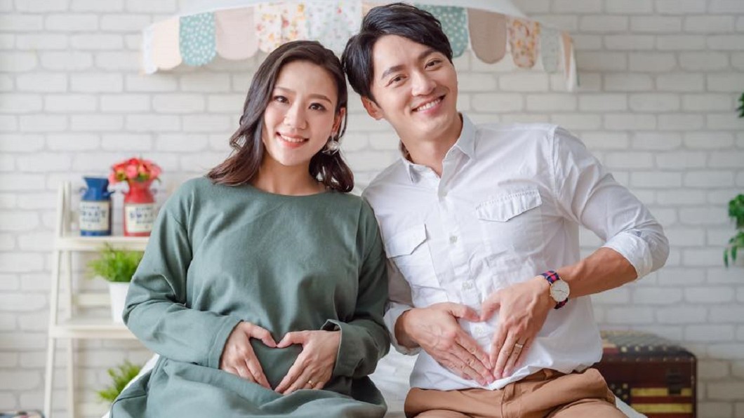 馬俊麟和妻子梁敏婷。(圖／翻攝自馬俊麟臉書)