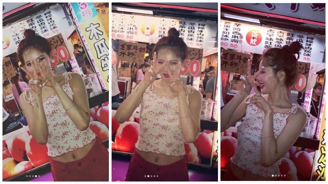 沒想到這位背殺女神，竟然是南韓性感小野馬泫雅。(圖／翻攝自泫雅IG)