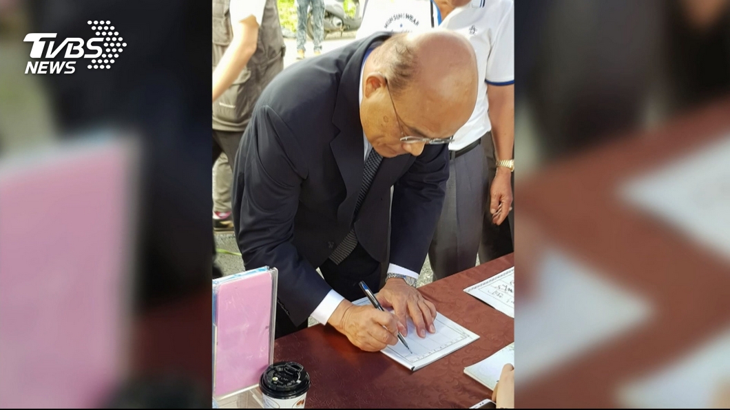 造謠蘇貞昌摔筆影片 挺韓工程師48小時遭逮