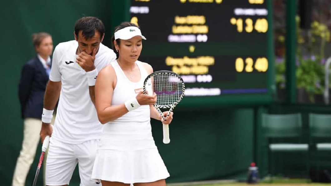 溫網混雙 台灣女將詹詠然逆轉勝晉級8強