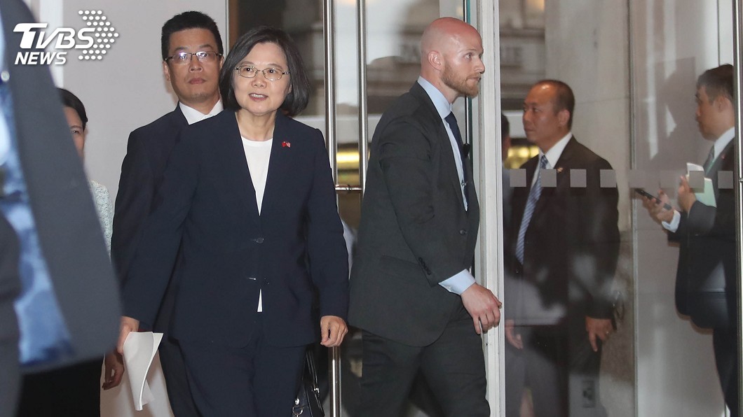 蔡總統過境美國時間增 路透:顯見川普政府支持
