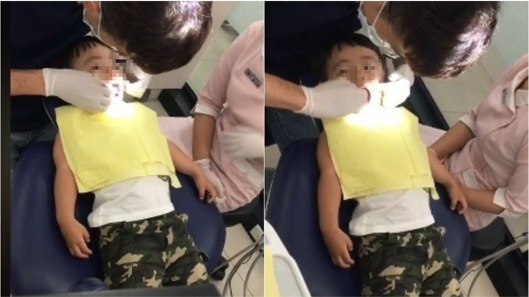 爸出招「護士很漂亮」收服2歲兒 秒衝診所看牙醫
