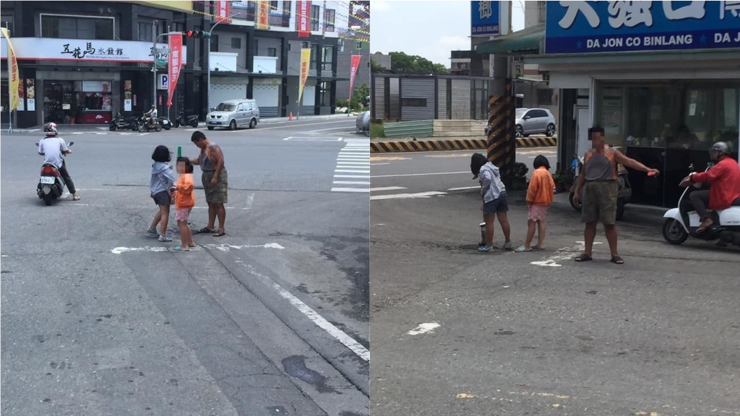 他看見馬路有破洞 自掏腰包帶2女補坑被讚爆
