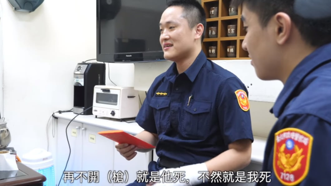 開槍制伏持刀通緝犯！警沈重：不開不是他死就是我死