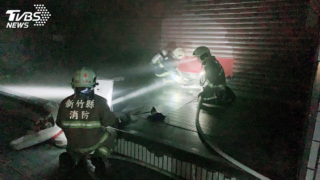 竹東郵局深夜傳火警 初判疑為電線走火