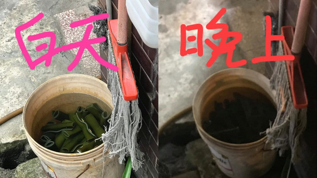 麵館髒水桶泡海帶 拖把水調味...泡整天變混濁褐色
