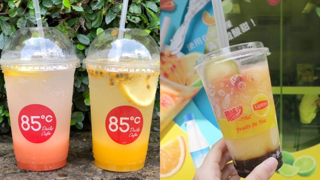圖／ 85度C、全家便利商店