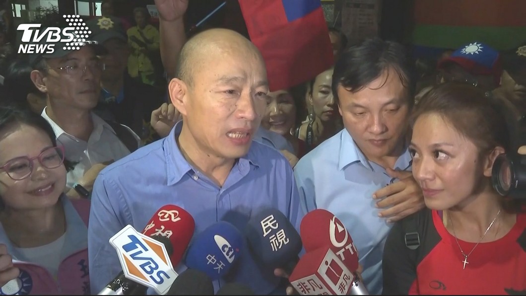韓國瑜質疑里長帶頭唱衰 她PO淹水影片反問:眼瘸?