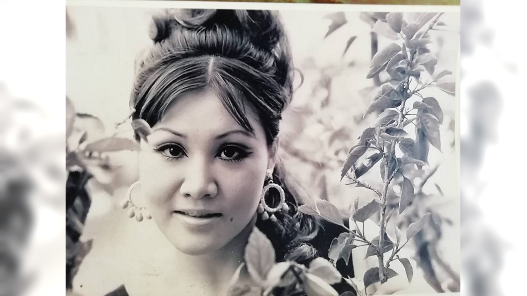 網友大讚澎澎年輕時相當美豔。圖／翻攝自澎澎臉書