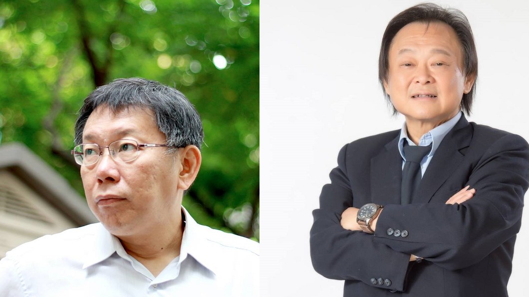 王世堅(右)神預言柯文哲(左)組黨一事。圖/(左)翻攝自柯文哲臉書、(右)翻攝自王世堅臉書