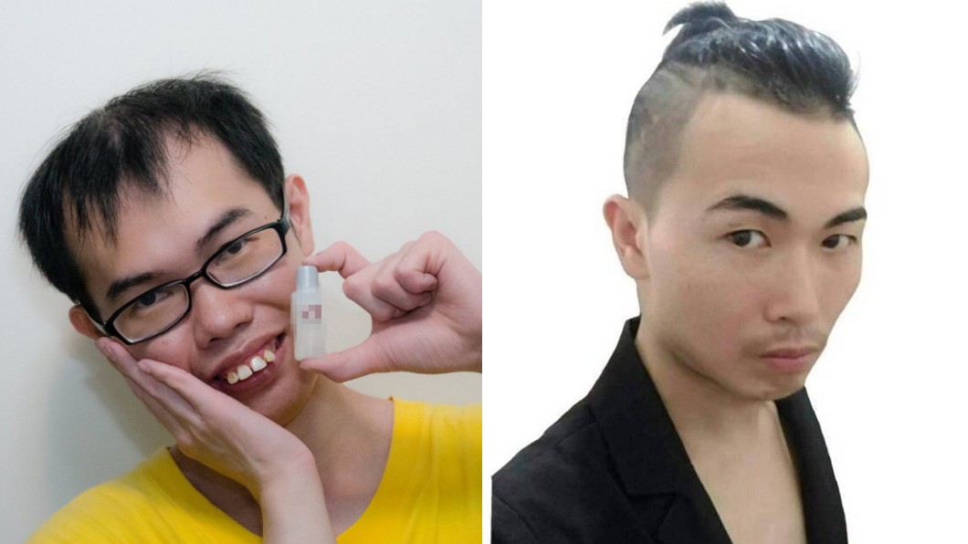 鄧佳華(左)也向館長宣戰。圖／(左)翻攝自鄧佳華臉書、(右)翻攝自游兆霖臉書