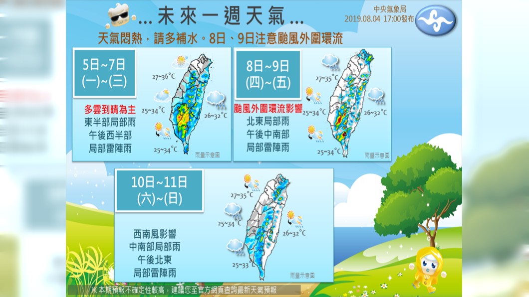 圖／翻攝自氣象局臉書