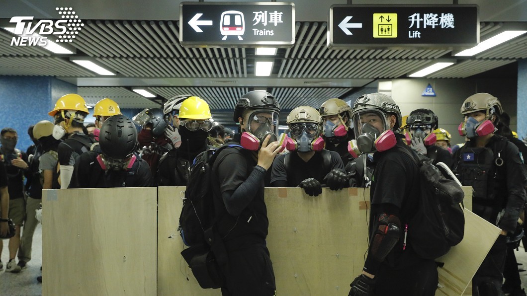 反送中罷工登場 香港交通陷入大癱瘓