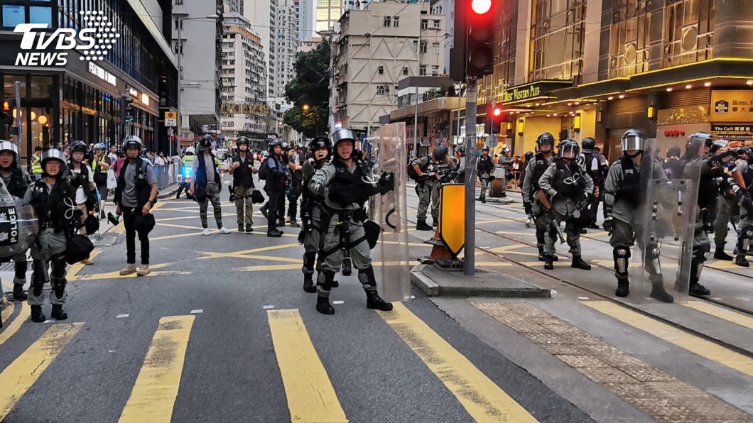 戴面具口罩沒用 港警將噴「顏色水」識別示威者